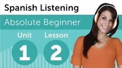 Spanish Listening Practice