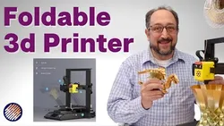 Fokoos Odin 5 F3 Foldable 3d Printer Review and Setup