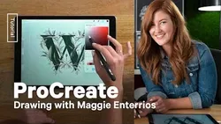 ProCreate Tutorial: Type Illustrations with Maggie Enterrios