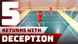 Badminton Deception Shots