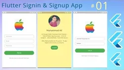 Flutter Material Design Widgets Flutter Login and Registration Page UI & Flutter HomePage UI - Flutter UI (Flutter Sign in & Flutter Sign Up)